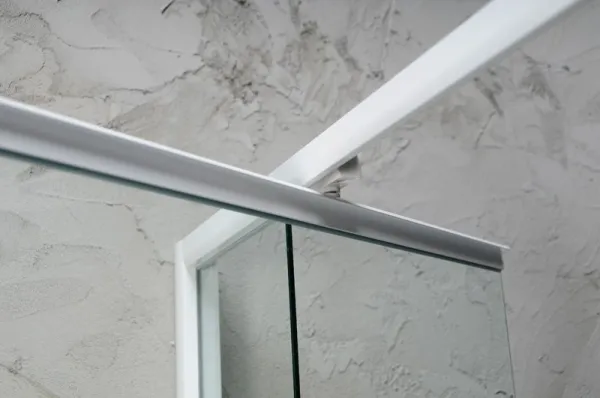 AQUALINE - AMICO sprchové dvere výklopné 1040-1220x1850, číre sklo G100