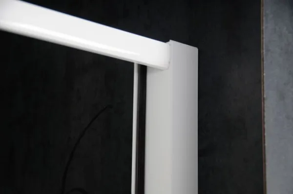 AQUALINE - AMICO sprchové dvere výklopné 1040-1220x1850, číre sklo G100
