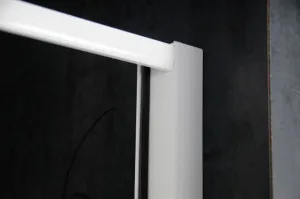 AQUALINE - AMICO sprchové dvere výklopné 1040-1220x1850, číre sklo G100