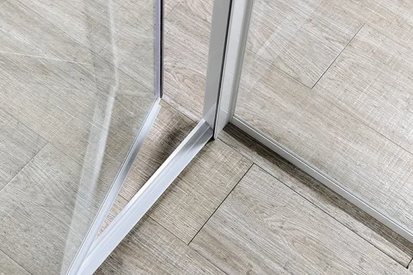 AQUALINE - AMICO sprchové dvere výklopné 1040-1220x1850, číre sklo G100
