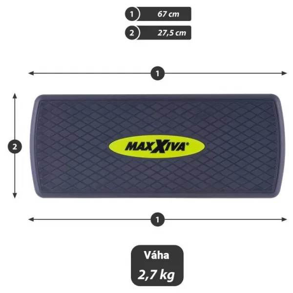 MAXXIVA 85011 fitness stepper, 67 x 27,5 cm
