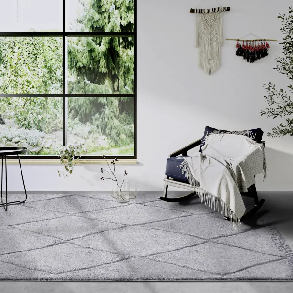 ELLE Decoration koberce Kusový koberec Gallery 106082 Light Grey z kolekcie Elle - 160x235 cm