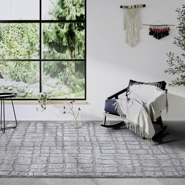 ELLE Decoration koberce Kusový koberec Gallery 106097 Light Grey z kolekcie Elle - 120x170 cm