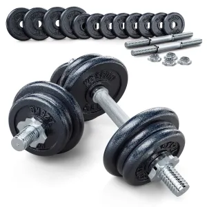 Činky na cvičenie 24 kg | jaks