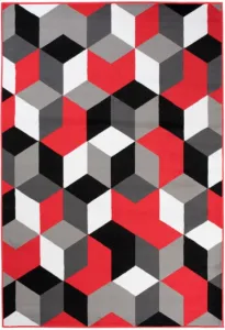 DECOREUM Koberec Q545A MAYA červená Rozmery (v): 200x300