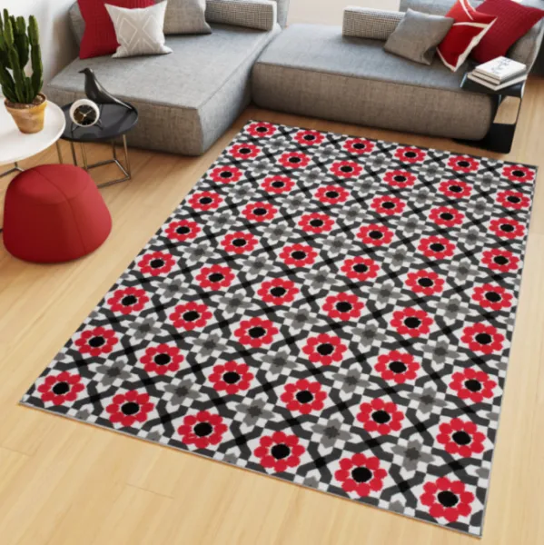 DECOREUM Koberec Z645E MAYA biela Rozmery (v): 130x190