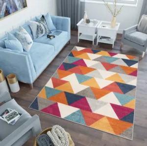 DECOREUM Koberec C944A LAZUR biela Rozmery (v): 140x190