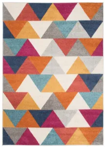 DECOREUM Koberec C944A LAZUR biela Rozmery (v): 140x190