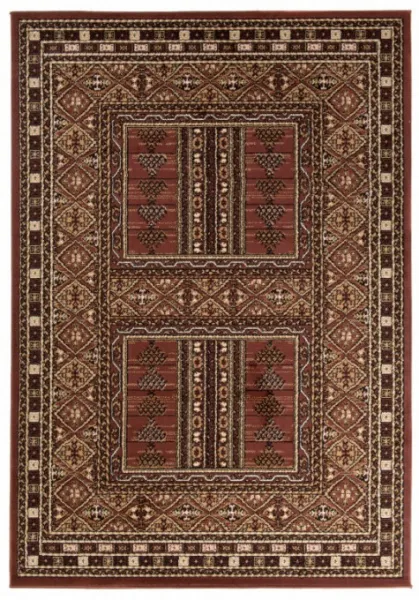 DECOREUM Koberec J930A EUFRAT hnedá Rozmery (v): 120x170