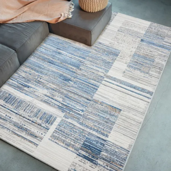 DECOREUM Koberec G498B PORTLAND biela Rozmery (v): 120x170