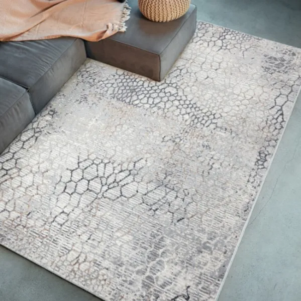 DECOREUM Koberec G513A PORTLAND biela Rozmery (v): 140x200