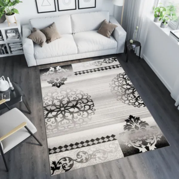 DECOREUM Koberec L840B TANGO biela Rozmery (v): 140x190