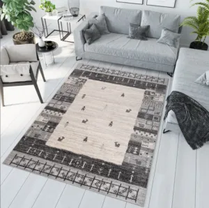 DECOREUM Koberec SARI K204A krémový Rozmery (v): 220x320