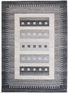 DECOREUM Koberec SARI K189A čierny Rozmery (v): 80x150