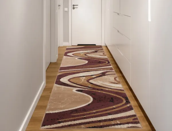 DECOREUM Koberec hnedý  2640C BGX Rozmery (v): šírka 90 cm