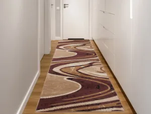 DECOREUM Koberec hnedý  2640C BGX Rozmery (v): šírka 90 cm