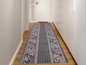 DECOREUM Koberec tmavo sivý 7192B CRM Rozmery (v): šírka 70 cm