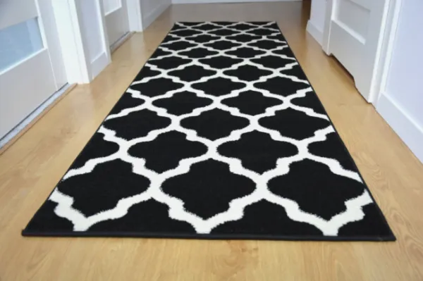DECOREUM Koberec čierny  K082A MAROKO Rozmery (v): šírka 80 cm