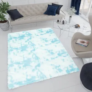 DECOREUM Koberec MR SILK DYED modrá Rozmery (v): 140x200