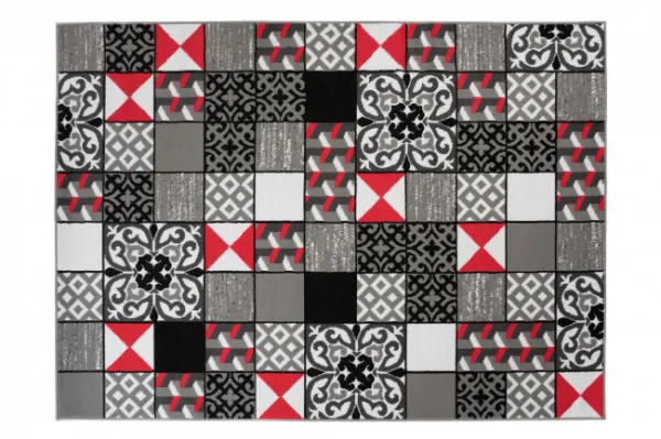 DECOREUM Koberec Z906E MAYA sivá Rozmery (v): 300x400