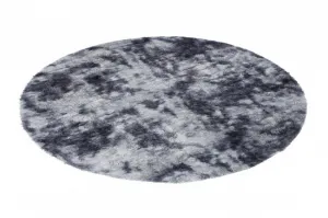 DECOREUM Koberec MR SILK DYED KOŁO sivá Rozmery (v): 160x160