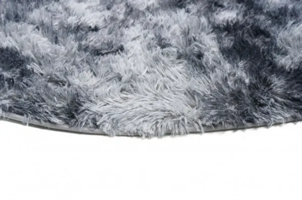 DECOREUM Koberec MR SILK DYED KOŁO sivá Rozmery (v): 160x160