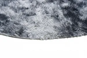 DECOREUM Koberec MR SILK DYED KOŁO sivá Rozmery (v): 160x160