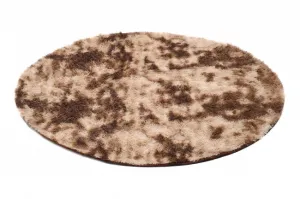 DECOREUM Koberec MR SILK DYED KOŁO hnedá Rozmery (v): 130x130