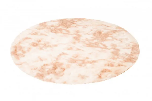 DECOREUM Koberec MR SILK DYED KOŁO béžová Rozmery (v): 100x100