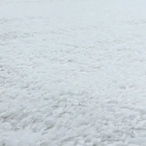 Koberec Fluffy Super Soft biely