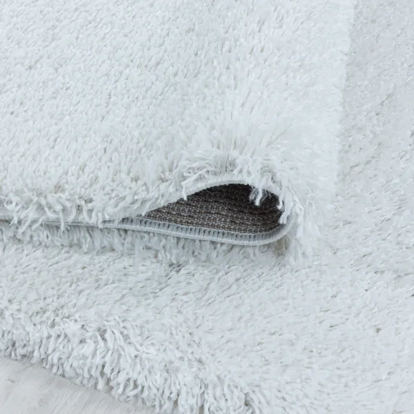 Koberec Fluffy Super Soft biely
