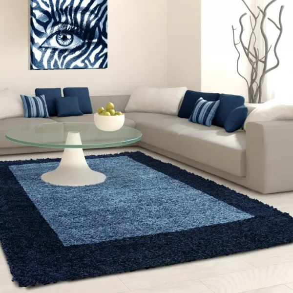 Ayyildiz koberce Kusový koberec Life Shaggy 1503 navy - 100x200 cm
