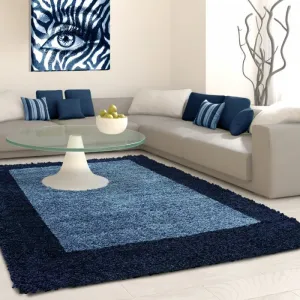 Ayyildiz koberce Kusový koberec Life Shaggy 1503 navy - 100x200 cm