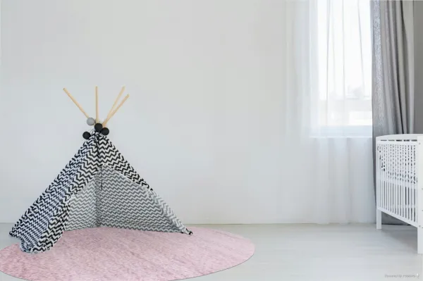Ayyildiz koberce Kusový koberec Life Shaggy 1500 pink kruh - 80x80 (priemer) kruh cm