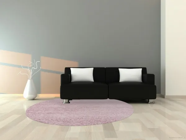 Ayyildiz koberce Kusový koberec Life Shaggy 1500 pink kruh - 80x80 (priemer) kruh cm