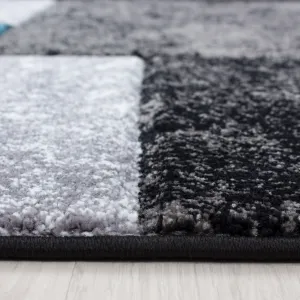 Koberec Hawaii sivo tyrkysový