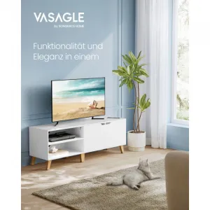 SONGMICS TV stolek Vasagle Indigo bílý