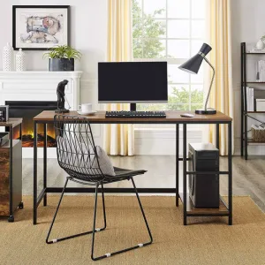 SONGMICS Písací stôl Vasagle Penee hnedý