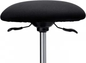 SONGMICS Otočná balanční kancelářská židle Oxbord černá