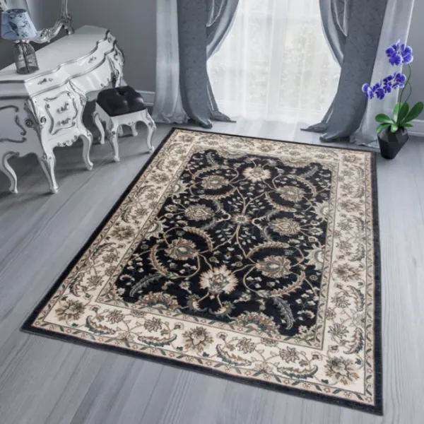 DECOREUM Koberec DUBAI L749B antracitový Rozmery (v): 80x150