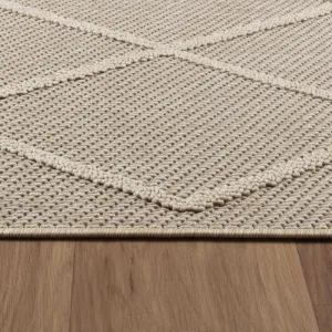 Šnúrkový koberec Patara boho béžový