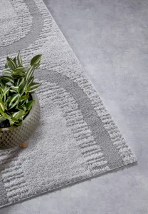 ELLE Decoration koberce Behúň Gallery 106088 Light Grey z kolekcie Elle - 80x240 cm