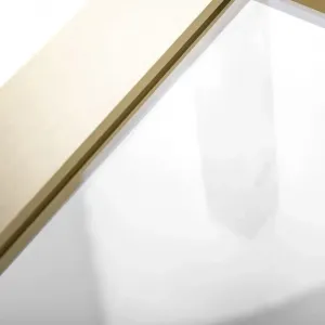 REA/S - Sprchový Rapid Slide Brush Gold Dvere: 100 x Sprchová zástena: 90 KPL-04708