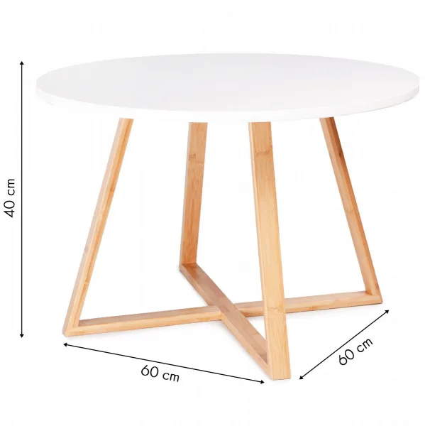 Škandinávsky konferenčný stolík 60 cm