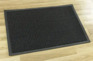 Rohožka  3d 50x80 šedá