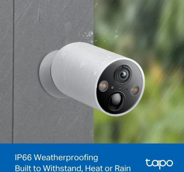 TP-Link Tapo C425 set 2x venkovní kamera C425 (4MP, 2K QHD, 1440p, IR 15m, WiFi, micro SD card, IP66)