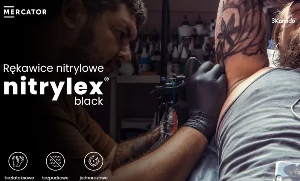 Nitrilové rukavice Nitrylex Basic veľkosť S, 100 ks