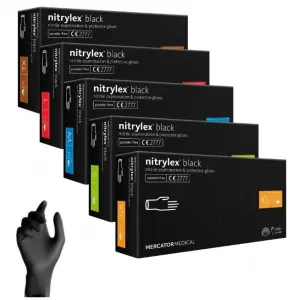 Nitrilové rukavice Nitrylex Basic veľkosť S, 100 ks