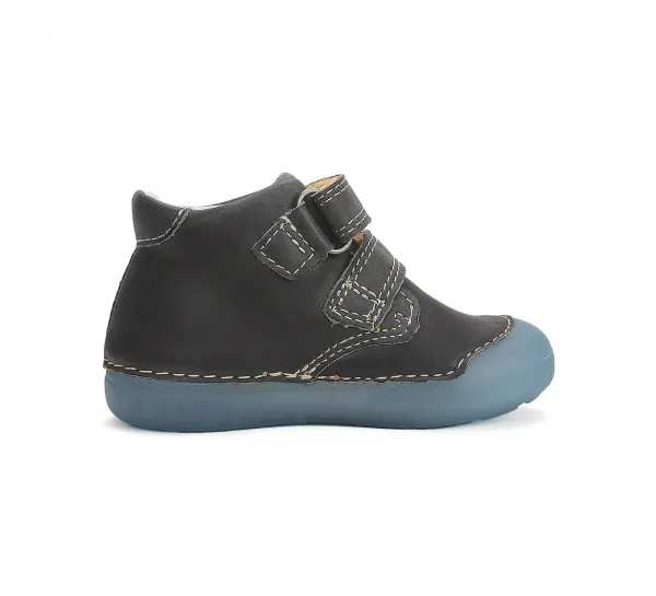 D.D.Step D.D. step  Truck Dark Grey kožené topánky S066-42263A Veľkosť nohy: 20