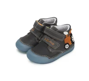 D.D.Step D.D. step  Truck Dark Grey kožené topánky S066-42263A Veľkosť nohy: 20